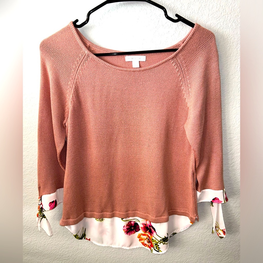 New York and Company Pink Top, Small